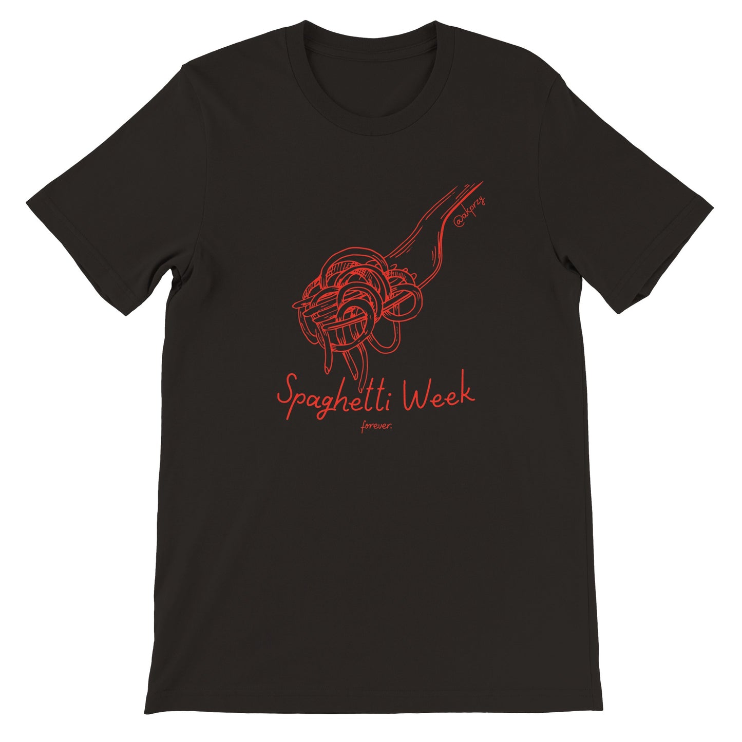Premium Unisex Crewneck T-shirt - Spaghetti Week