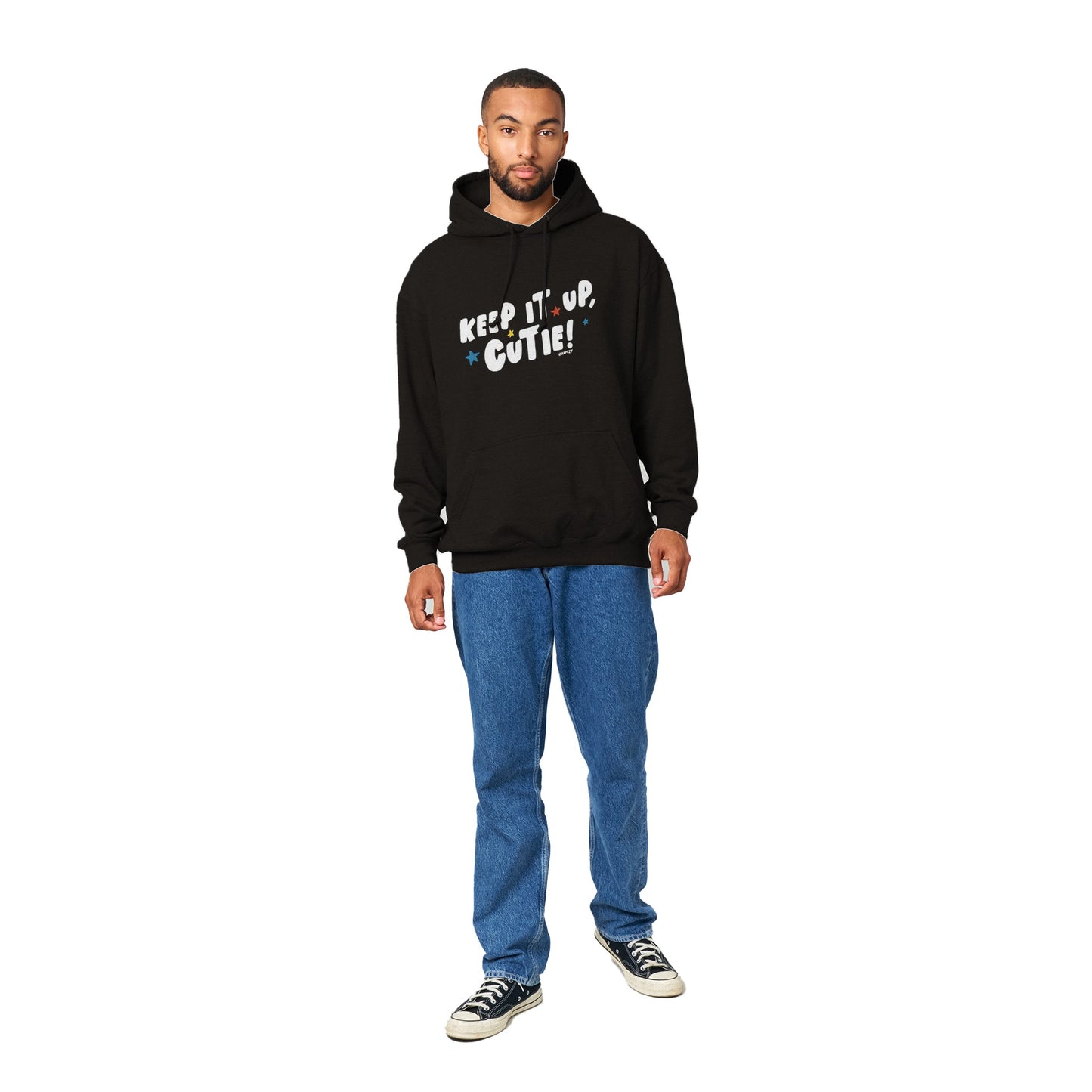 Premium Unisex Pullover Hoodie - Colors, Keep it up, Cutie