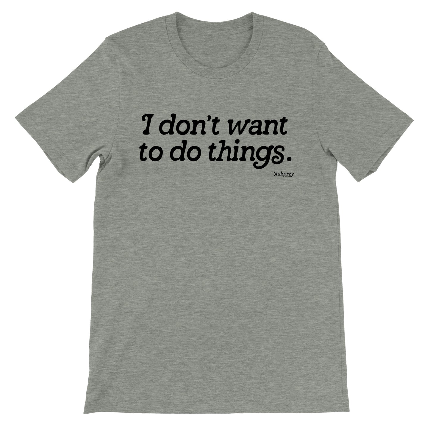 Premium Unisex Crewneck T-shirt