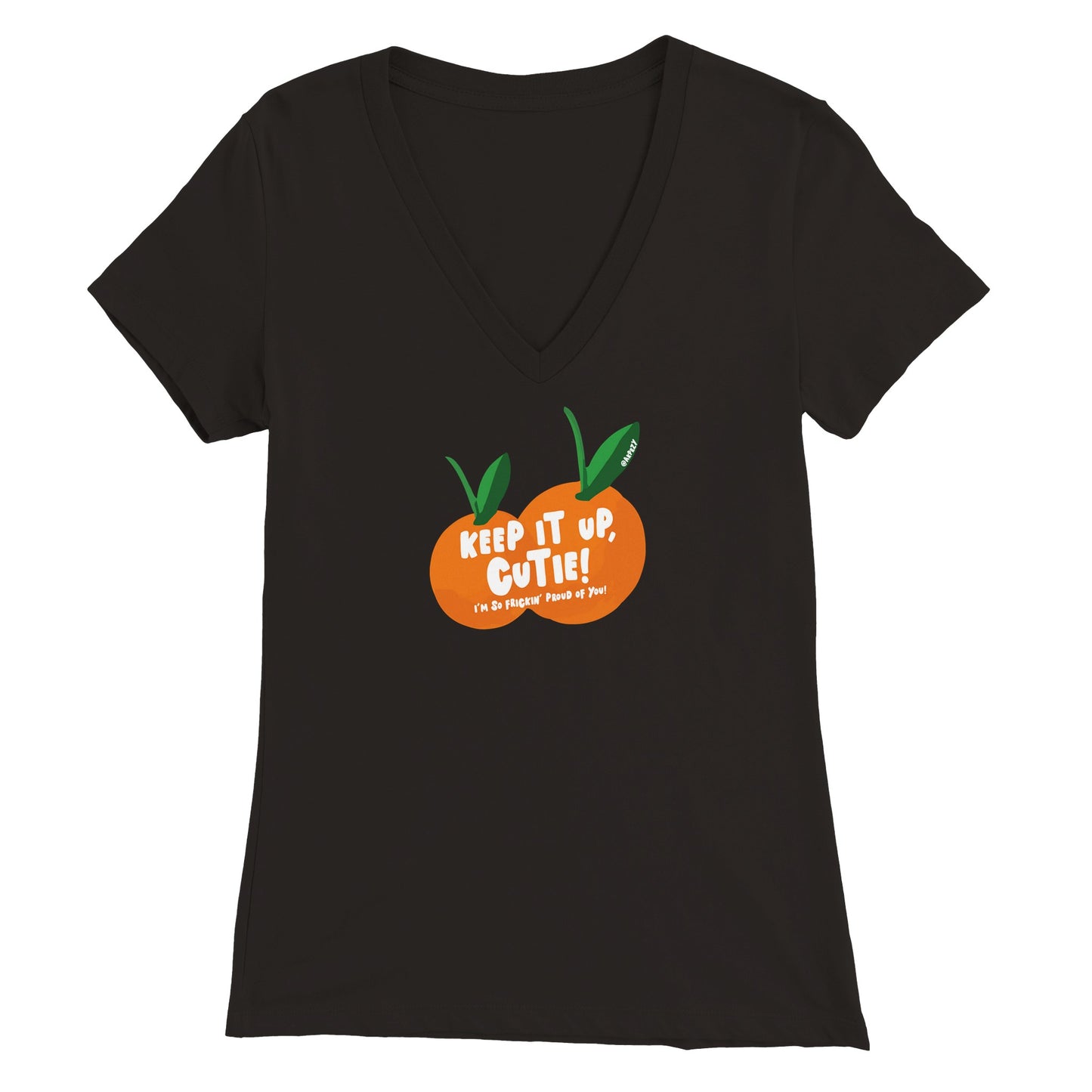 Premium Womens V-Neck T-shirt