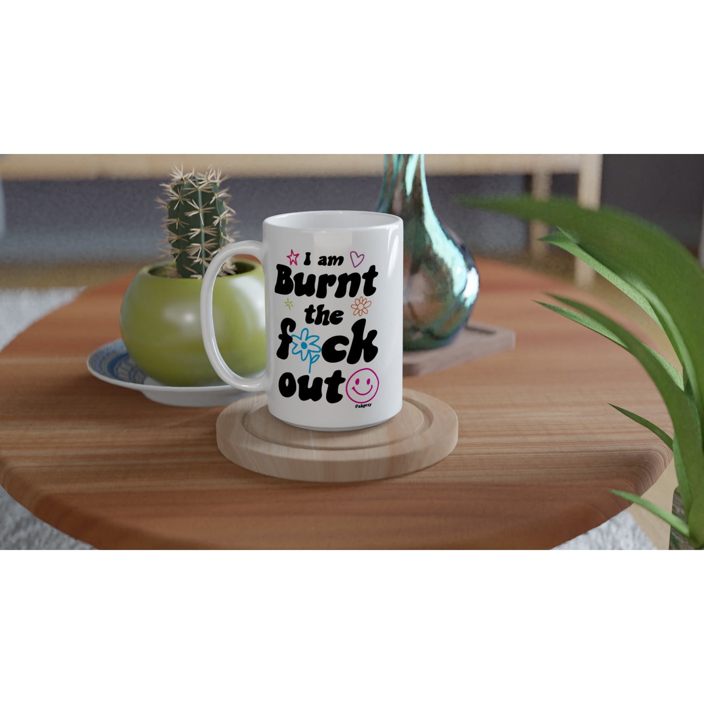 White 15oz Ceramic Mug