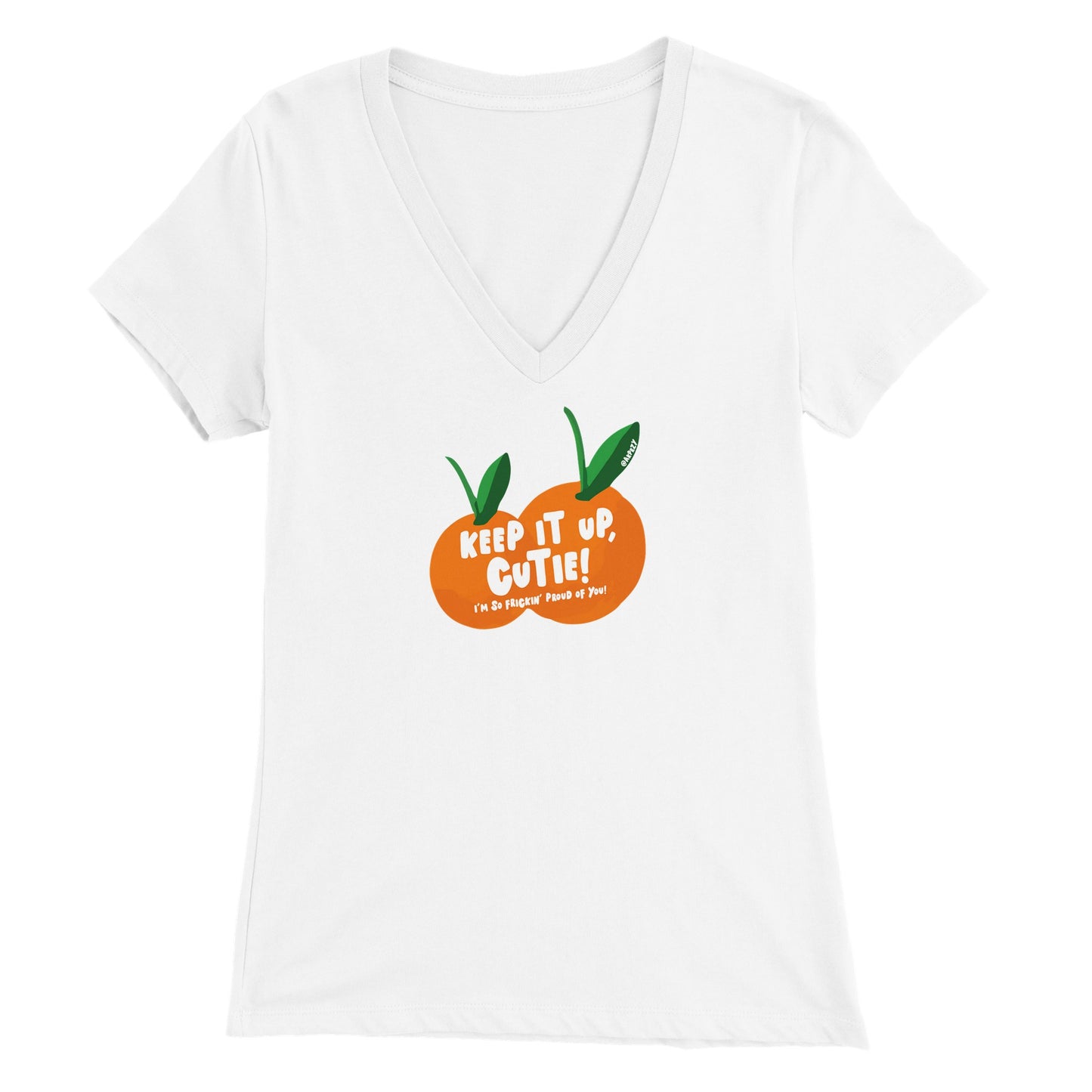Premium Womens V-Neck T-shirt