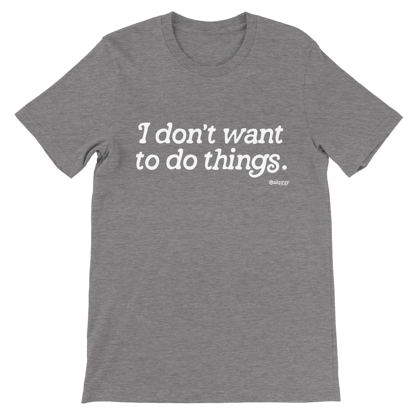 Premium Unisex Crewneck T-shirt