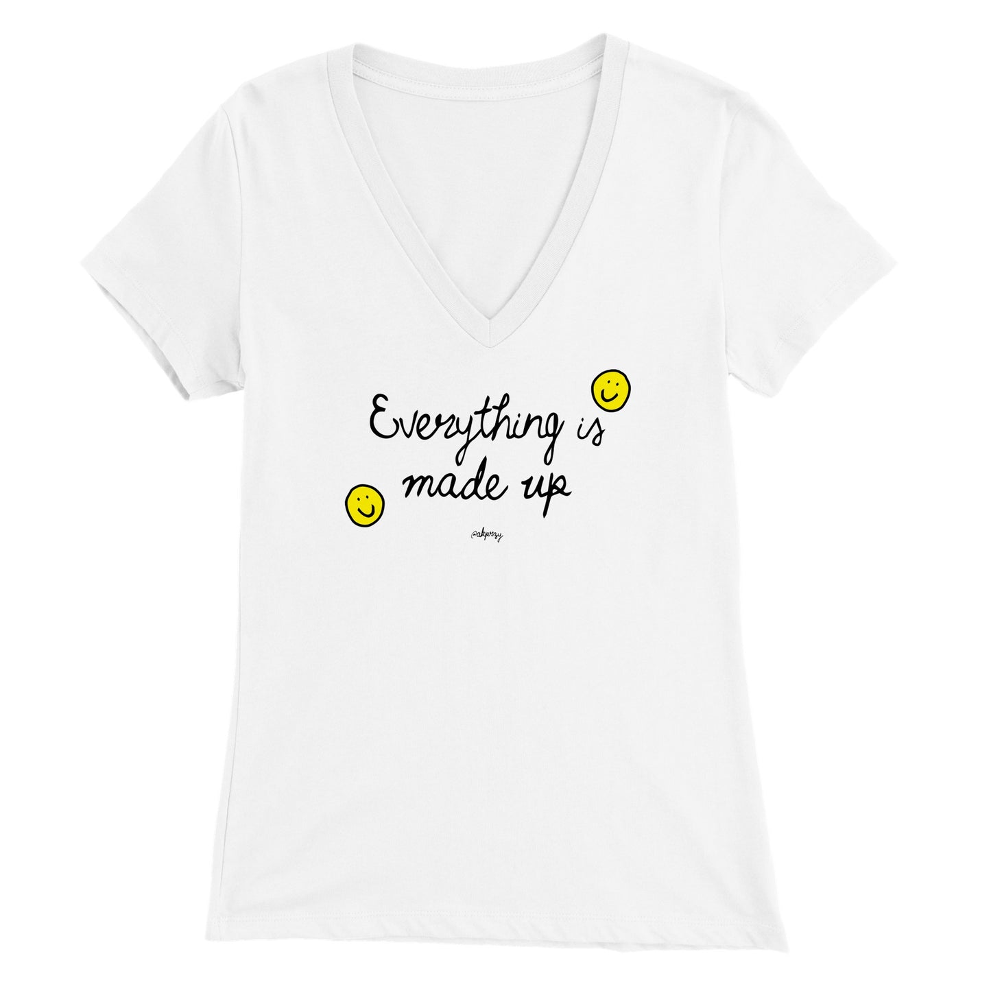 Premium Womens V-Neck T-shirt