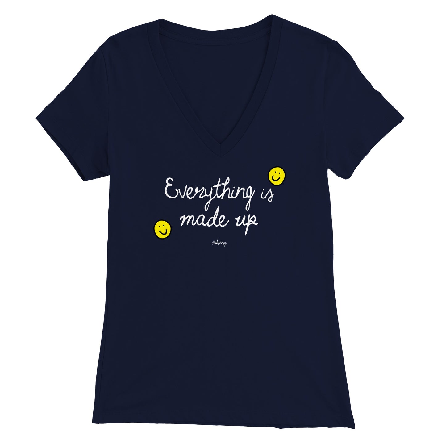 Premium Womens V-Neck T-shirt