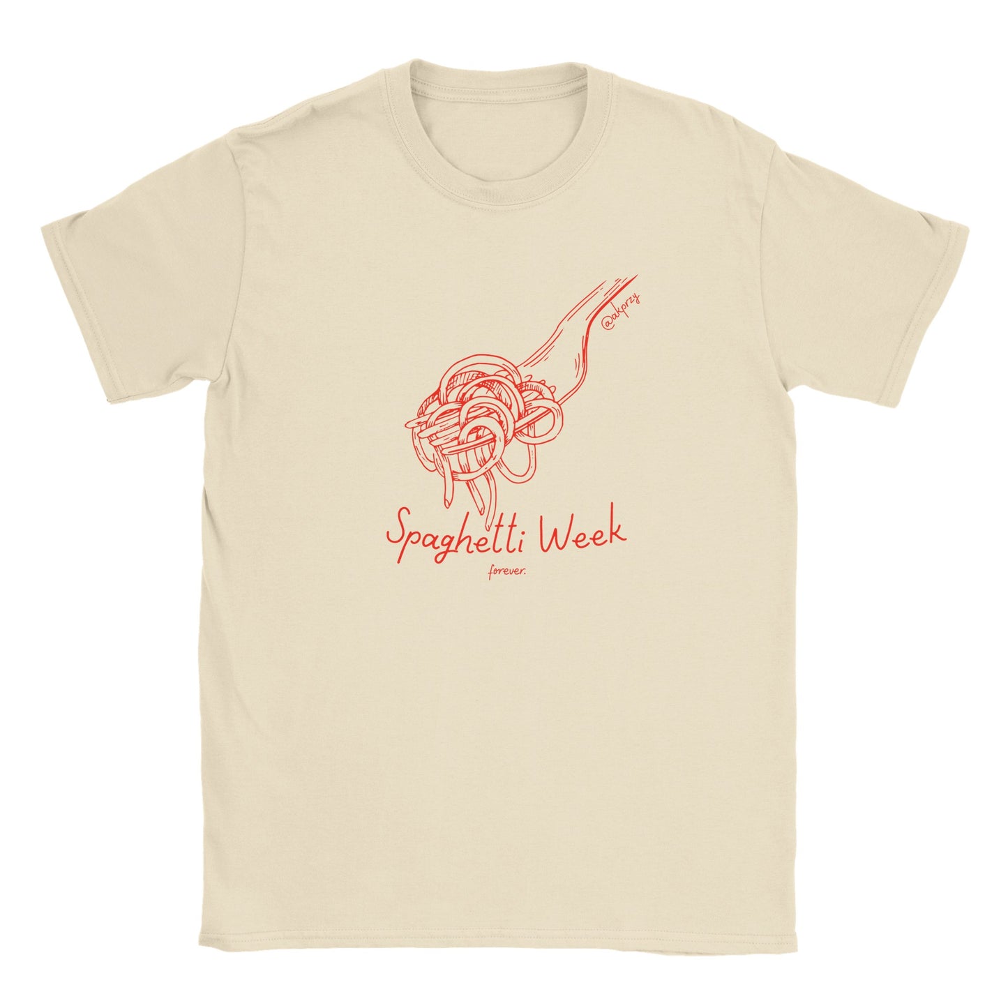Classic Unisex Crewneck T-shirt - Spaghetti Week