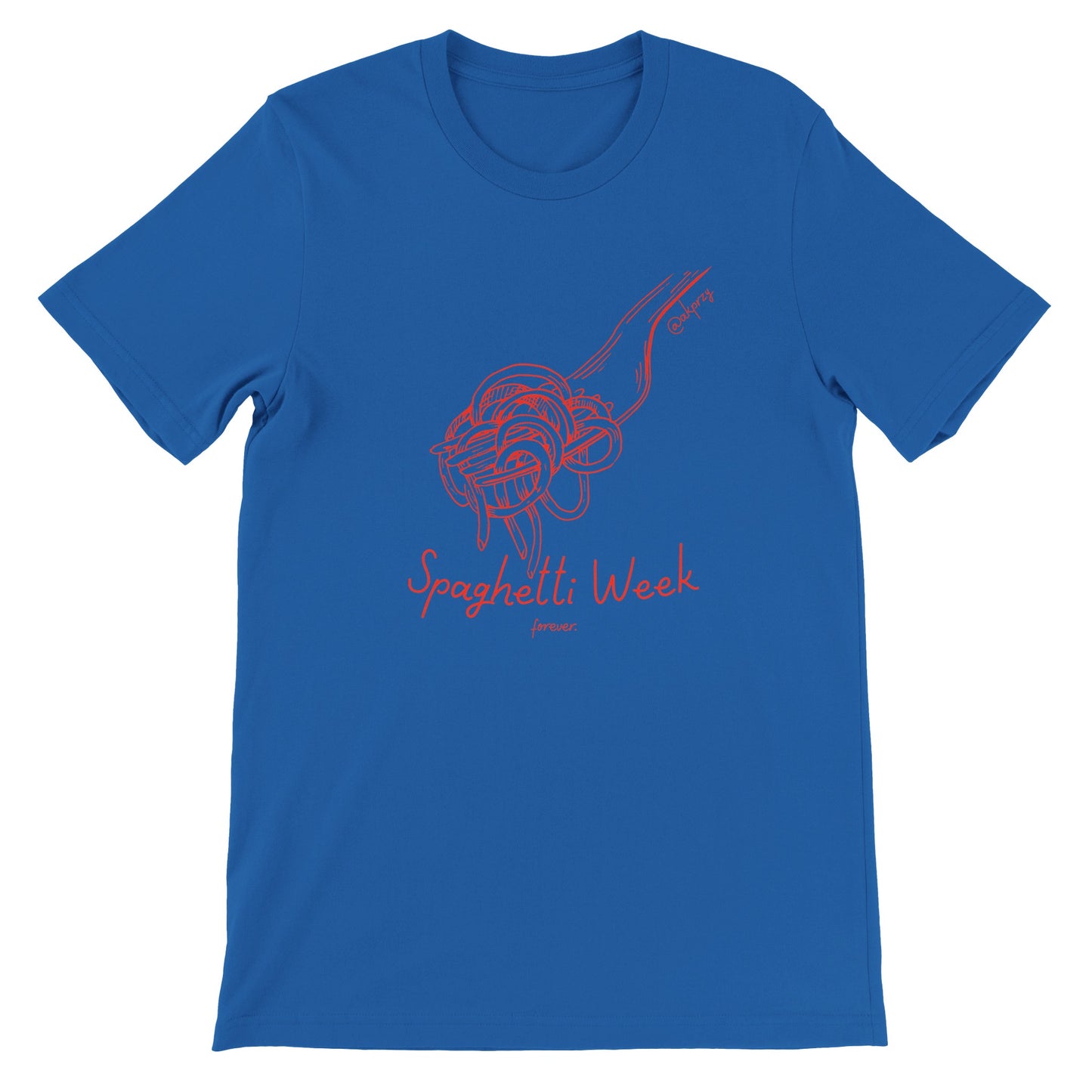 Premium Unisex Crewneck T-shirt - Spaghetti Week